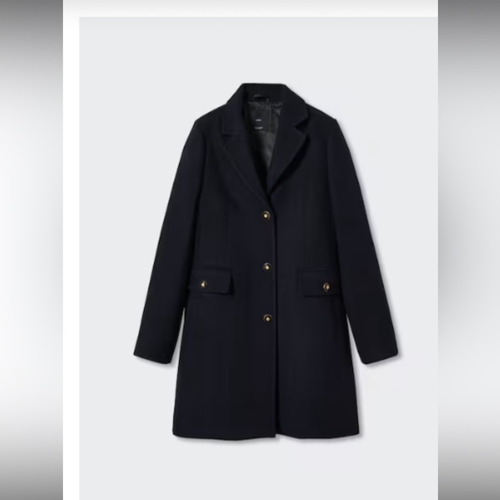Mango Classic navy Pea Coat